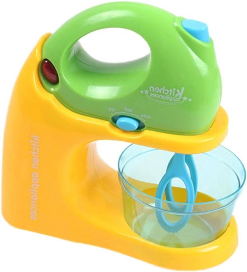 Ibasenice Children's Toys 1 Pc Electric Mixer Toy Kitchen Mixer Toy Mixer Toy Mini Household Appliances Child Blenders
