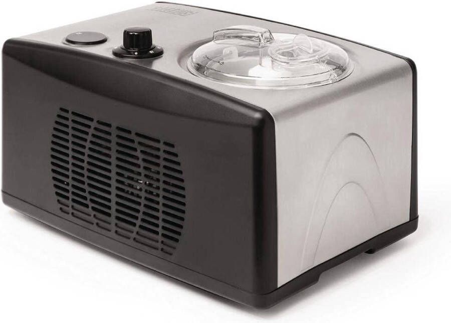 Ice Cream Maker 1.5Ltr 245X402X281mm Professional Frozen Freezer grijs Buffalo DM067 krachtige verfrissende desserts