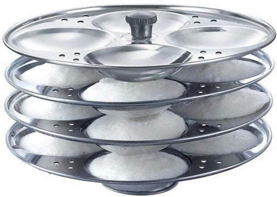 Idli Stomer voor Rijstcake 4 Laags