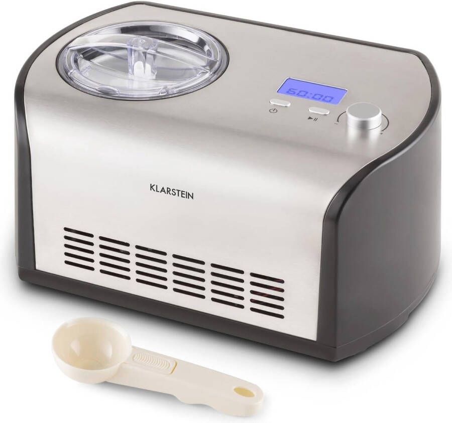 IJs machine met automatische koeling 1 2 liter capaciteit 135 watt bereidingstijd 30-40 minuten