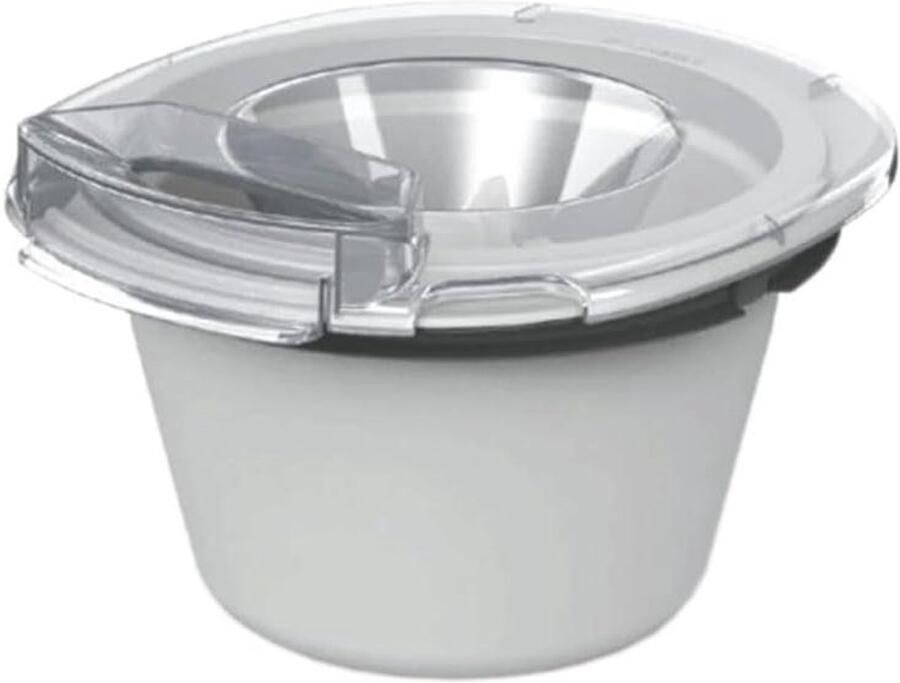 IJsmachine Opzetstuk Dessert Maker Zelf IJs Maken Automatische Bediening 253 Kilogram Zilver