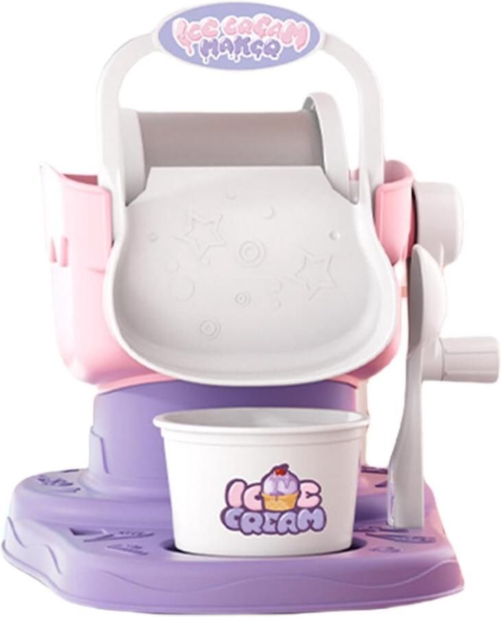 IJs Yoghurt Machine IJsmaker Dessertmaker Zelf Desserts Maken Snelle Handmatige Resultaten 175 x 221 cm Meerkleurig