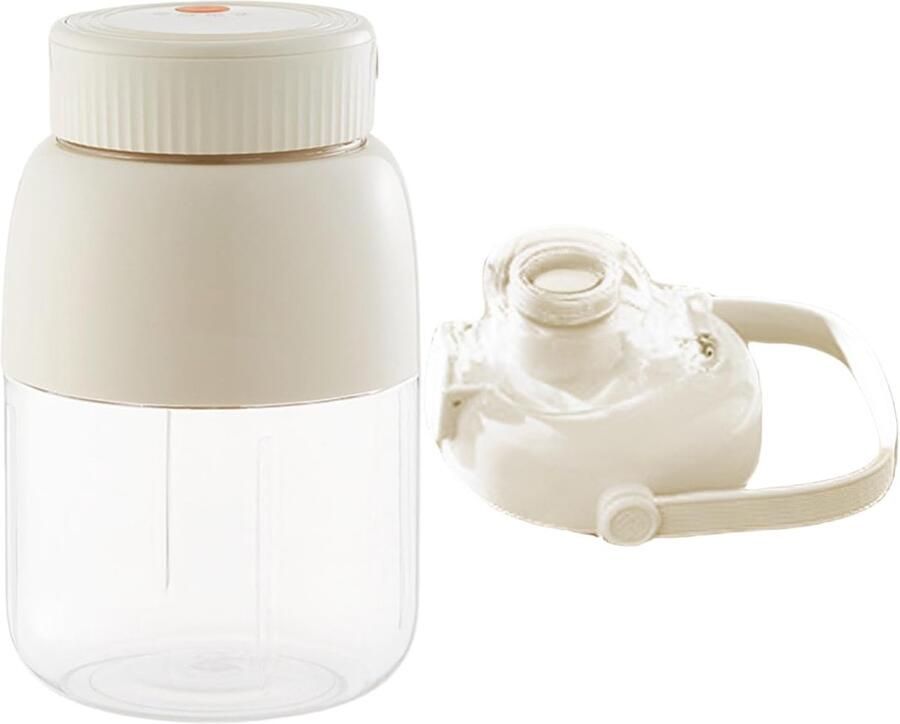 IJsblender Keukenmachine Handmixer Draagbaar Fruitdranken Smoothies Multifunctioneel Compact 12x12x21cm
