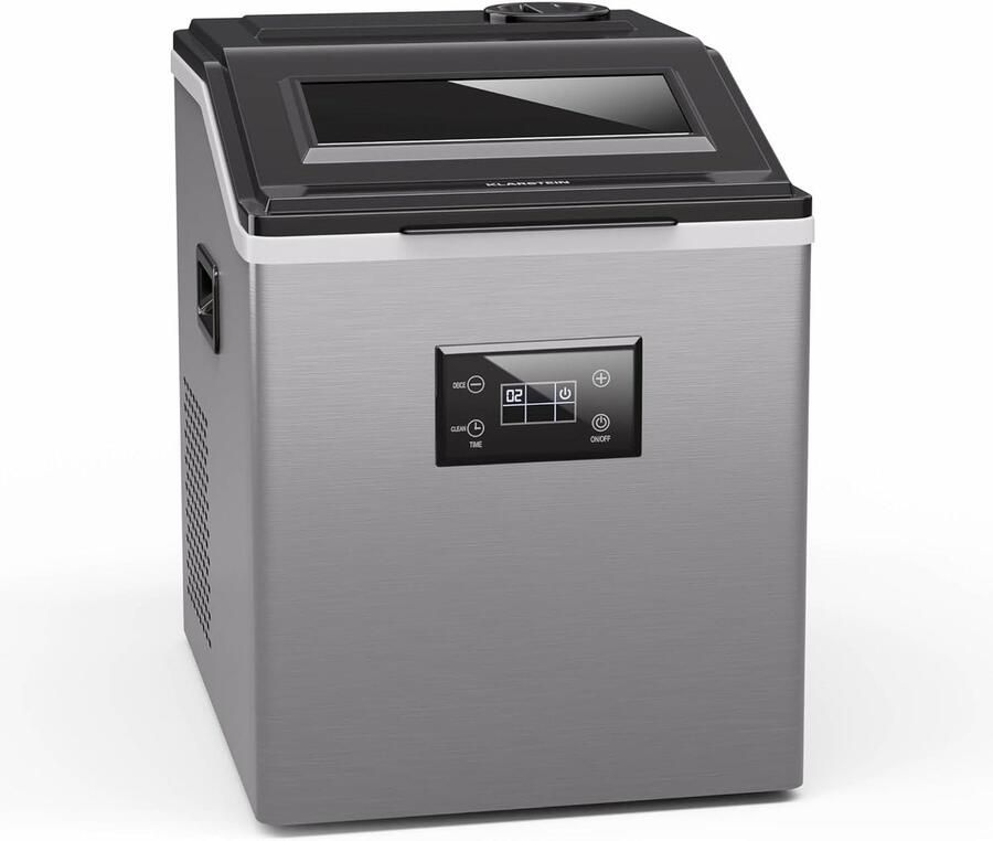 IJsblokjes Machine IJsmaker Feestjes Voorbereiden Snelle ie 40 kg Per Dag Zilver
