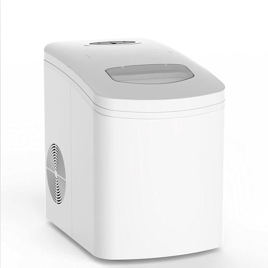 IJsblokjesmachine Aanrecht Compacte ijsmaker Snel ijs maken 9 blokjes in 6 minuten 33 pond per dag
