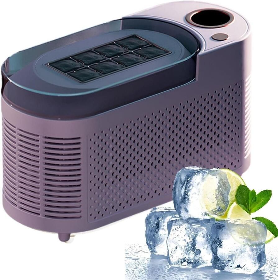 IJsblokjesmachine Aanrecht Mini IJs Maker Snelle Drank Koeling Maakt IJs In 10 Minuten