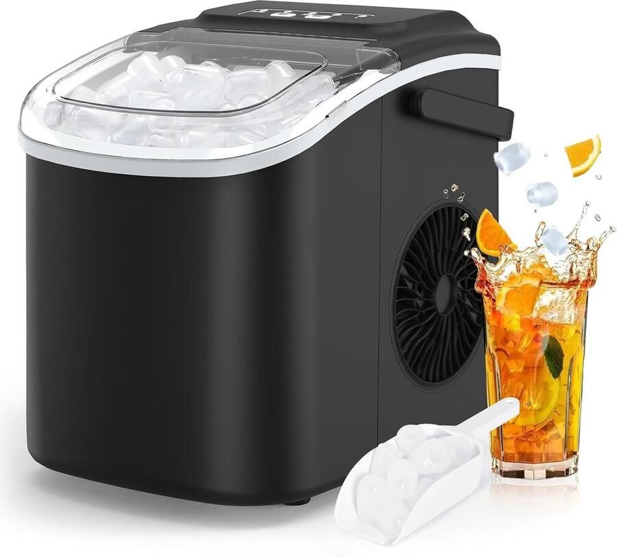 Ijsblokjesmachine Ijsblokjesmaker Zelfreiningsfunctie Tafelmodel