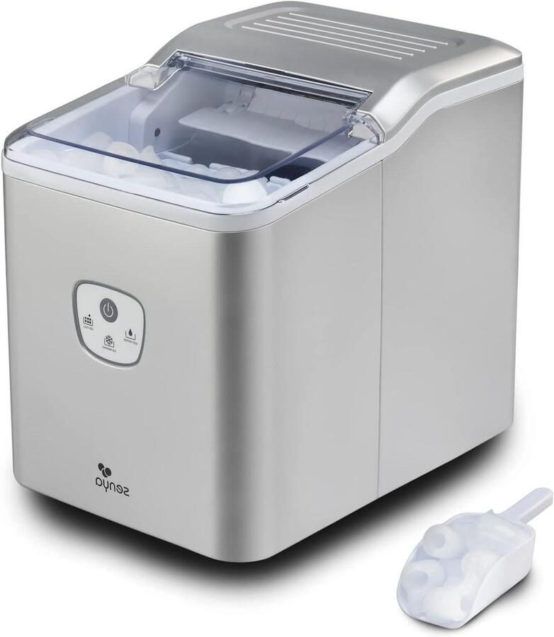 IJsblokjesmachine IJsmaker Dranken Koelen Automatische ie 12 kg per dag Zilverkleurig