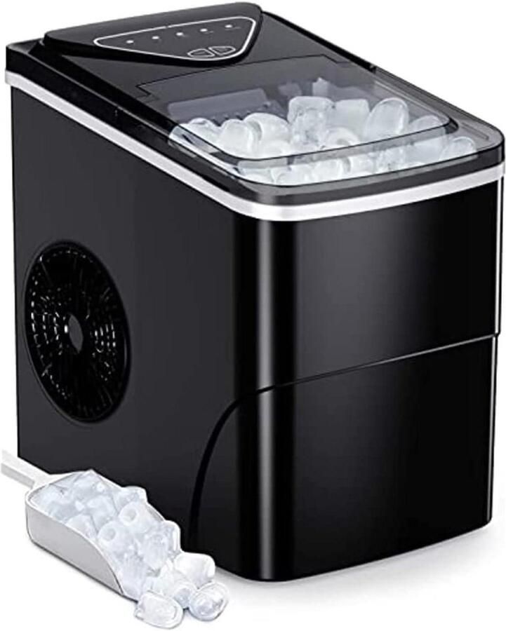 IJsblokjesmachine IJsmaker Dranken Koelen Zelfreinigend 2 Liter Zilver