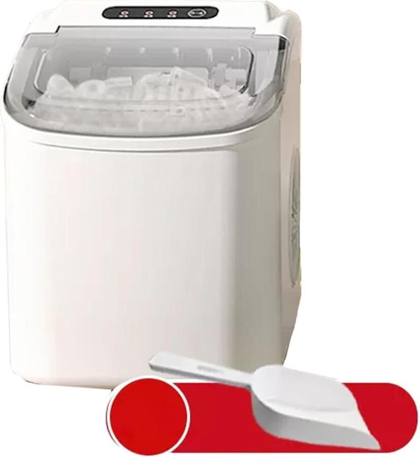 IJsblokjesmachine IJsmaker Keuken Snel IJs Maken 15 kg Per Dag 22x31x32 cm