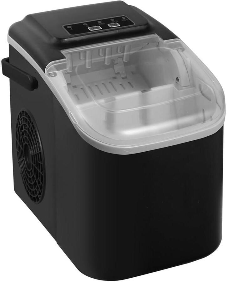 IJsblokjesmachine IJsmaker Portable Dranken Koelen 8 Blokjes in 6 Minuten 12 kg per dag Zilver