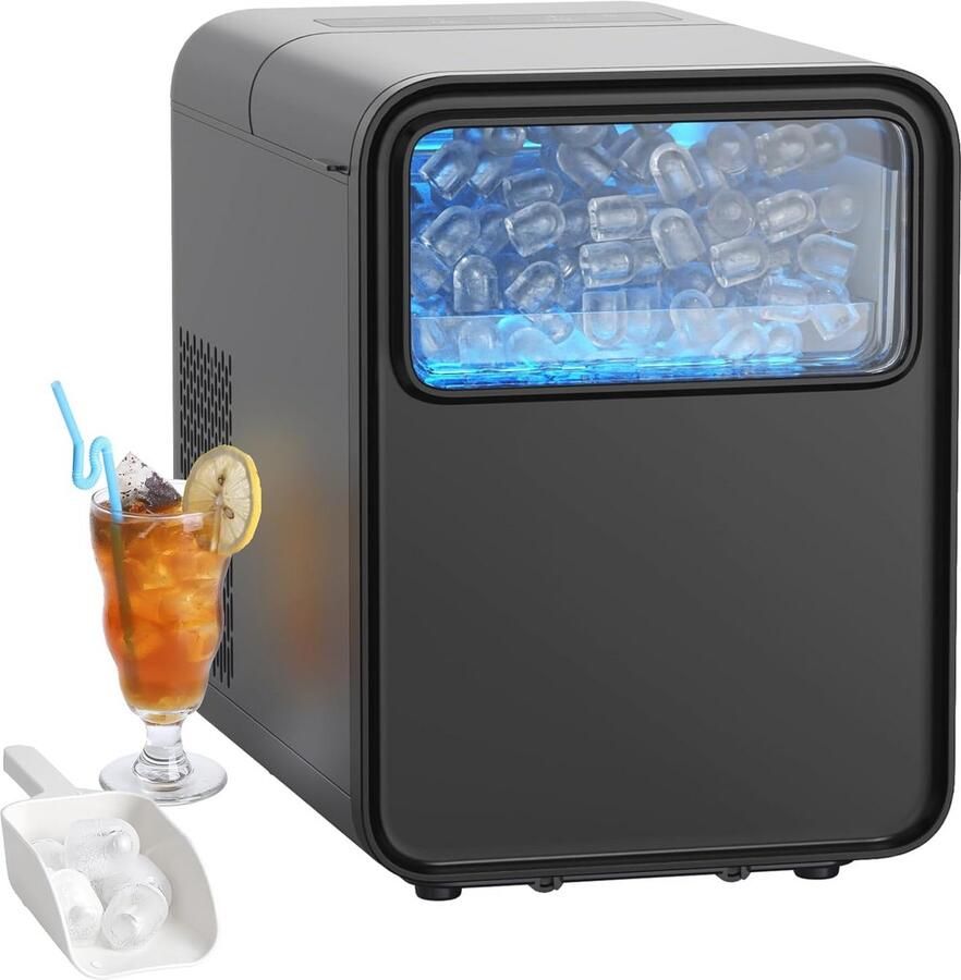 IJsblokjesmachine Klein met Snelle IJsie 9 IJsblokjes in 6 Minuten