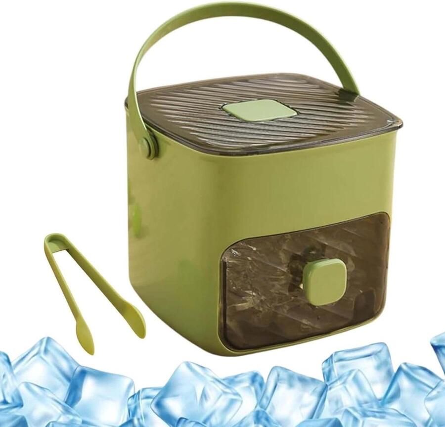 IJsblokjesmachine Pers Type IJsblokjesdoos 48 Roosters Cocktails en Sap Maken Snel Los te Maken Handgreep