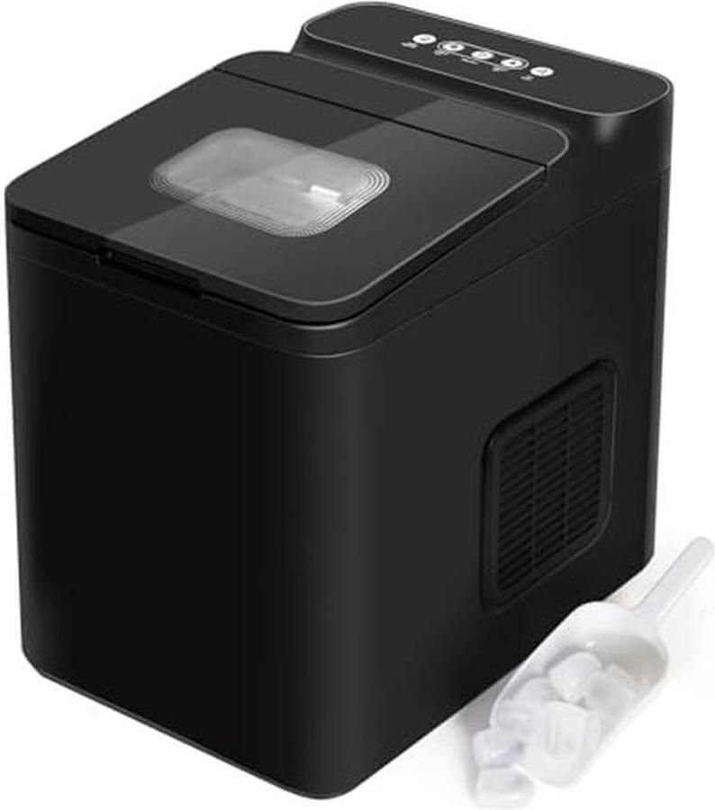 IJsblokjesmachine voor thuis met snelle ie 1 5 l capaciteit en zelfreinigende functie