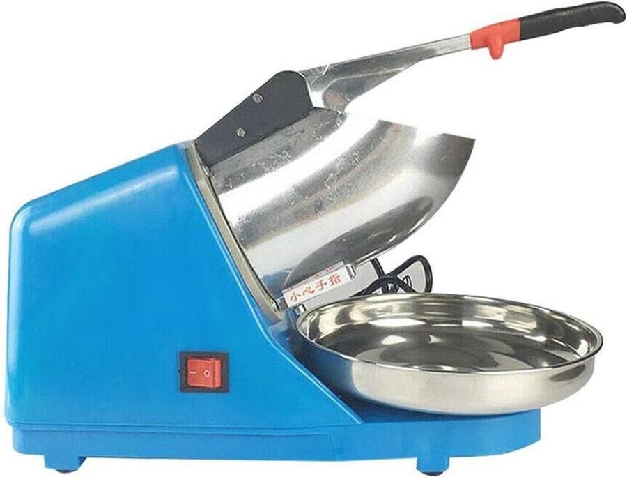 IJscrusher voor Thuisgebruik 65 kg uur Roestvrij Staal