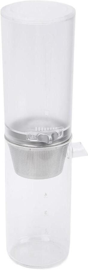 IJsdruppel Koffiezetapparaat Cold Brew Maker Koffie Zetten Verstelbare Brouwsnelheid 400 ml Transparant