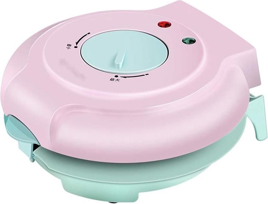 IJshoorntjes Maker Wafelrol Machine Zelf Hoorntjes Maken Automatische Dikte Aanpassing 750 W Roze
