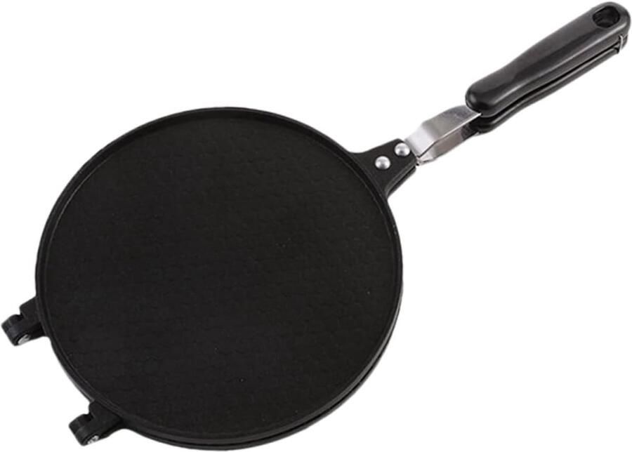 Ijshoorntjesmaker Wafelroller Desserts Maken Compact Ontwerp 38.5 cm Zwart