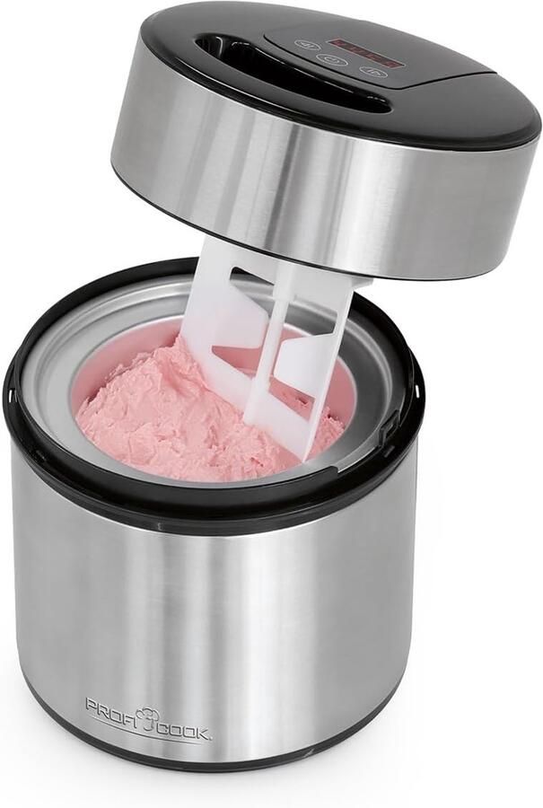 IJsmachine 1 8 Liter Voor roomijs frozen yoghurt & sorbet Digitaal display met timer Automatische ijsmaker