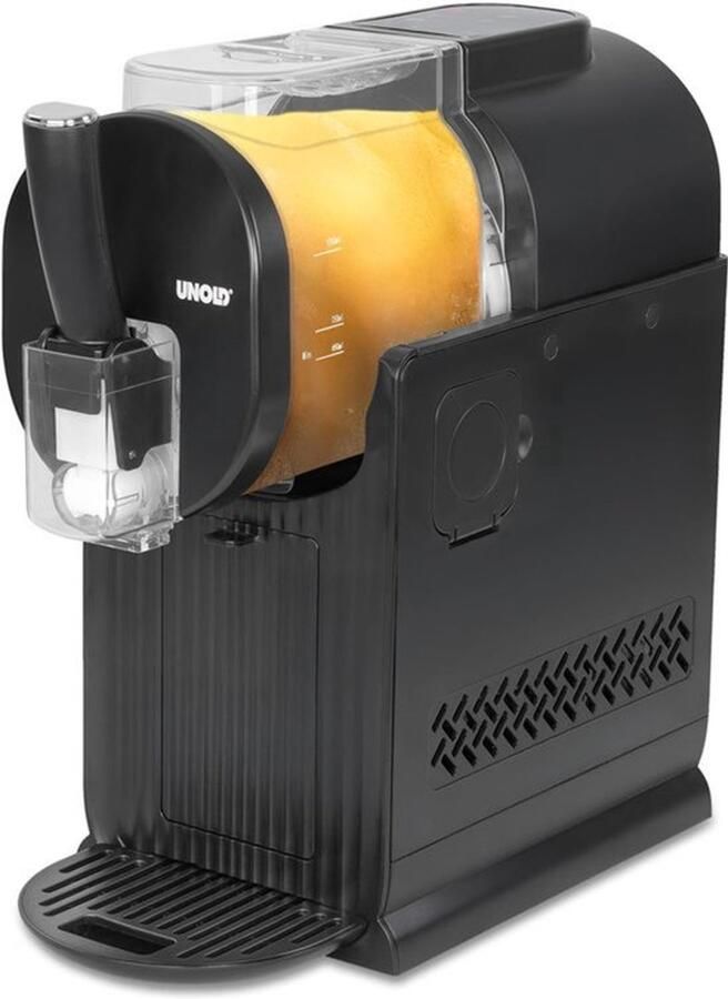 Ijsmachine 2 Liter Ingebouwde Compressor Softijs En Slushie Maker Kunststof Zwart Voor Kinderverjaardagen En Zomerfeesten