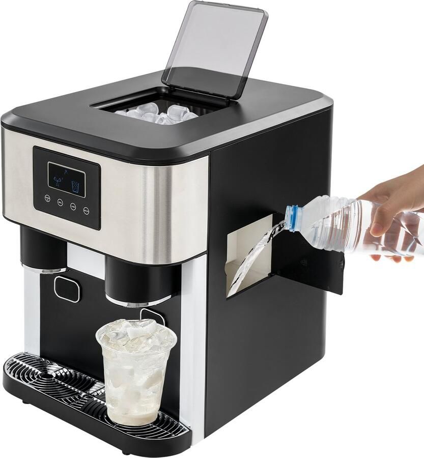 Ijsmachine 3-In-1 Multifunctionele Ijsmachine Met Ijsvermaler En Koudwaterfunctie 34*45.5*45.5cm