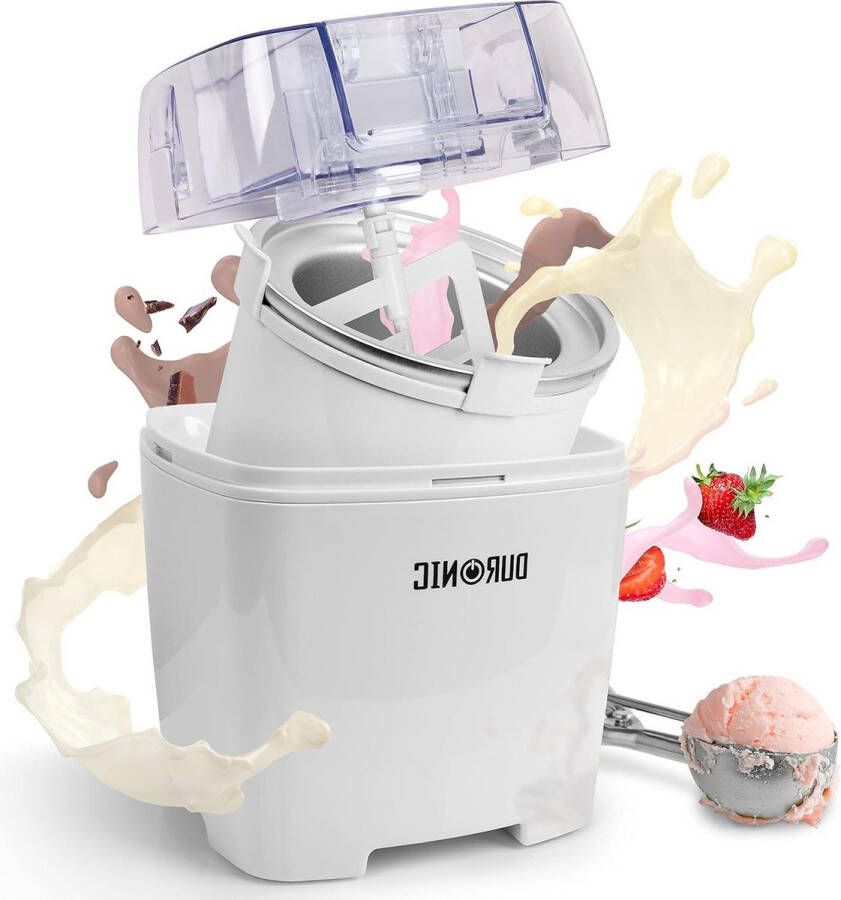 IJsmachine 540 W 15 L Kom Maak Zelfgemaakte Desserts Italiaans IJs Sorbet Yoghurtijs Thuis Heerlijk Roomijs Schepijs 30 Minuten