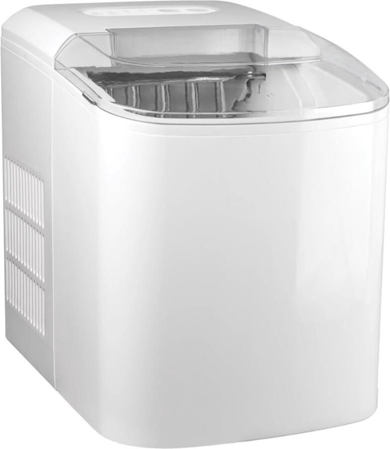 IJsmachine Aanrecht IJsblokjesmachine Huishouden Snelle IJsblokjes Compact Ontwerp 118 kg Capaciteit Wit