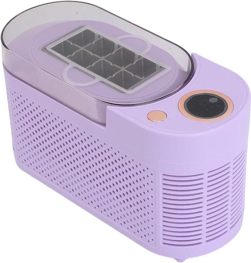IJsmachine Aanrecht Portable IJsmaker Snelle IJsvorming Dual Gebruik 8.5 x 3.7 x 5in Zwart