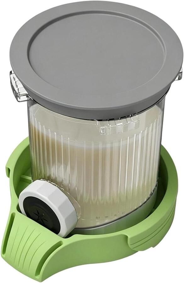IJsmachine Beker Houder Dessert Standaard Desserts Serveren Morsvrije Ontwerp 13.6 x 15.7 cm Groen