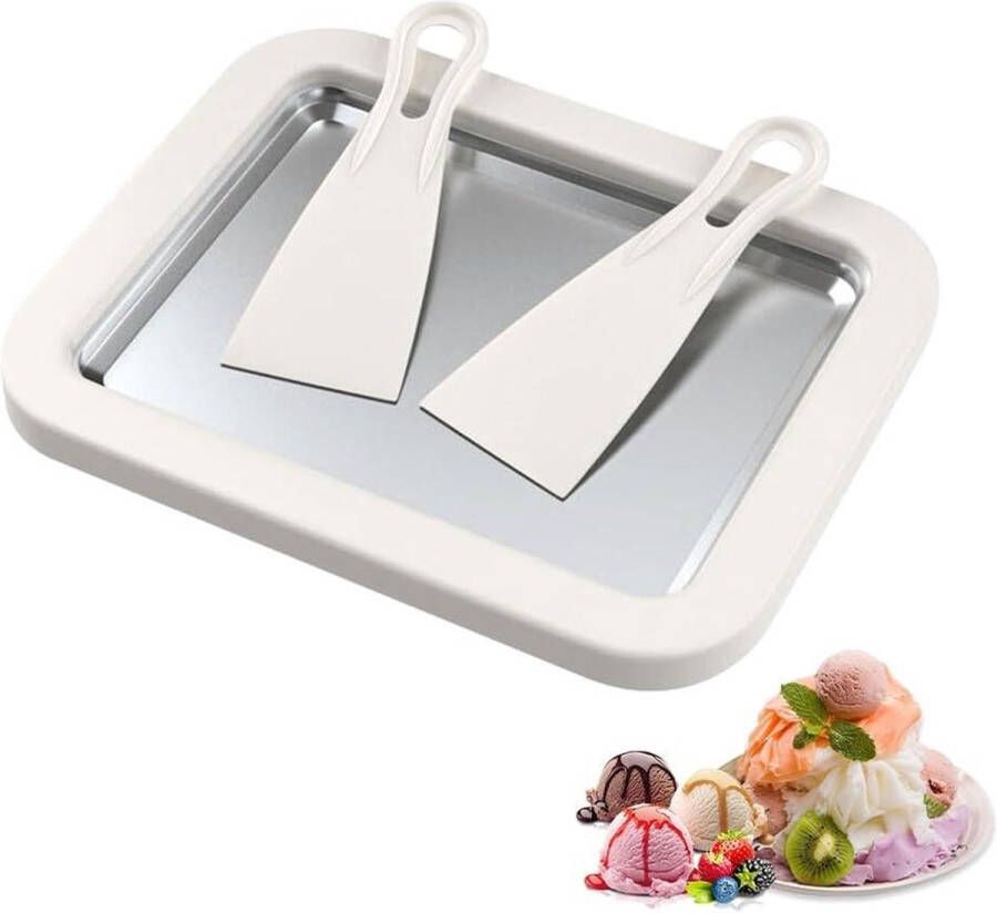 IJsmachine creammaker wit compact formaat voor heerlijk zelfgemaakt ijs