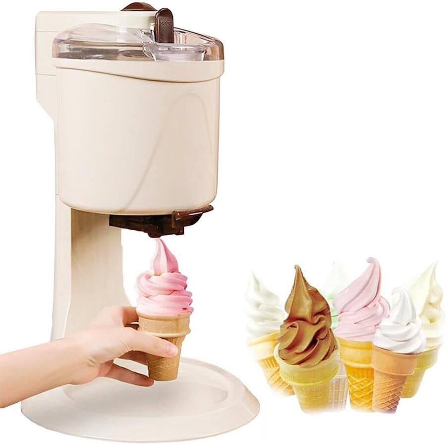 IJsmachine Dessert Maker Thuis IJs Maken Automatisch Mini 1000 ml Capaciteit