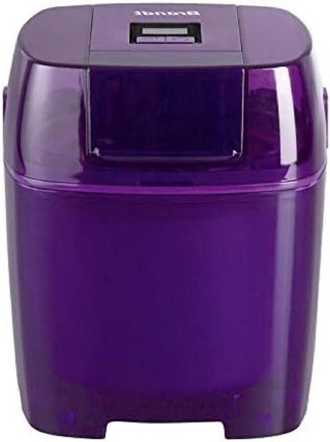 IJsmachine Dessert maker Zelf ijs maken Digitale timer 1.5 Liter Paars