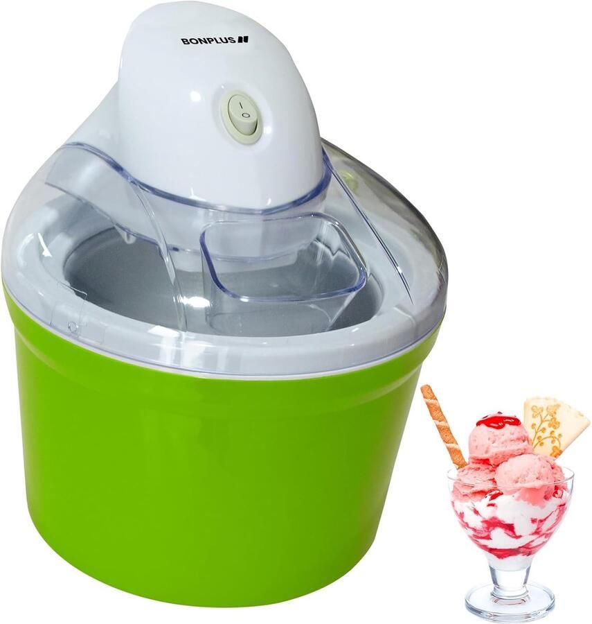 IJsmachine Dessert Maker Zelf IJs Maken Romige Resultaten 1.2 Liter Wit