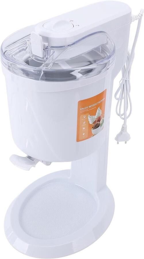 IJsmachine Dessert Maker Zelf IJs Maken Stil Werkend 1 Liter Capaciteit Zwart