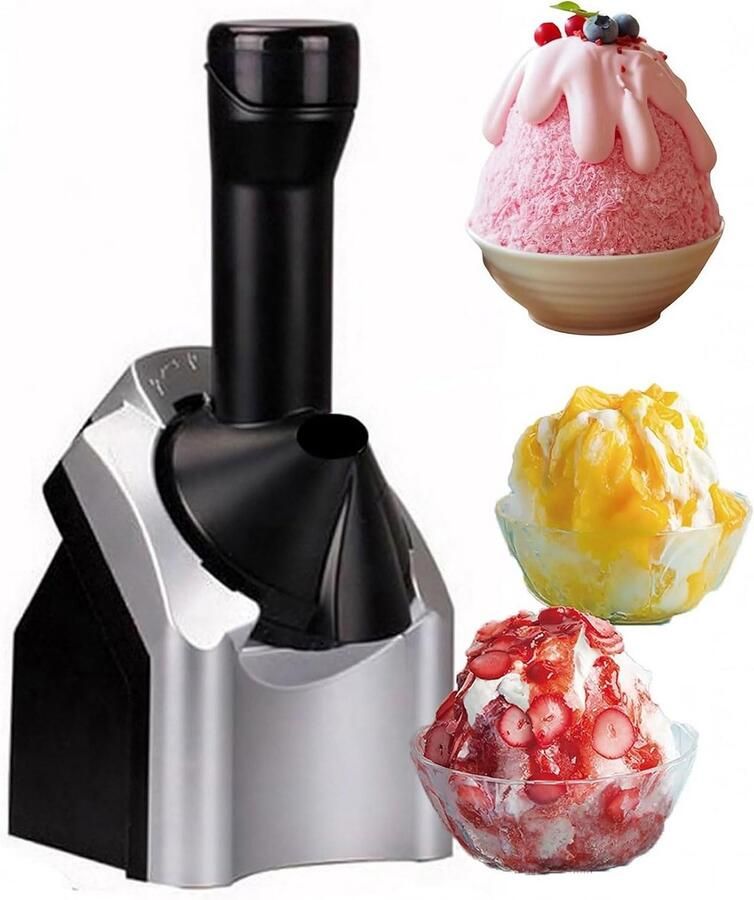 IJsmachine Dessertmaker Sorbetmaker Gezonde Desserts Maken Eenvoudige Reiniging