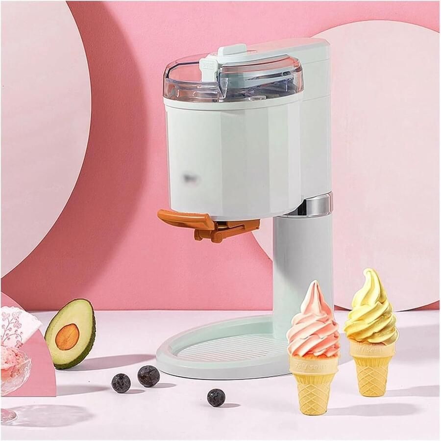 IJsmachine Dessertmaker Yoghurtmixer Thuis IJs Maken Snelle Bereiding 10 Min 1000 ml Capaciteit