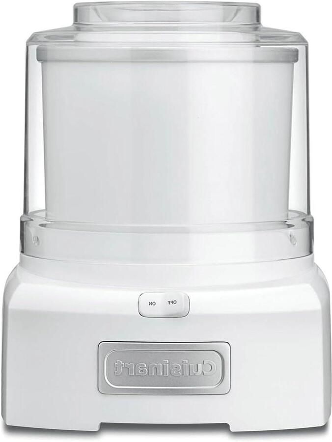IJsmachine Dessertmaker Zelf Desserts Maken Snel IJs Bereiden 14 Liter Kom Wit