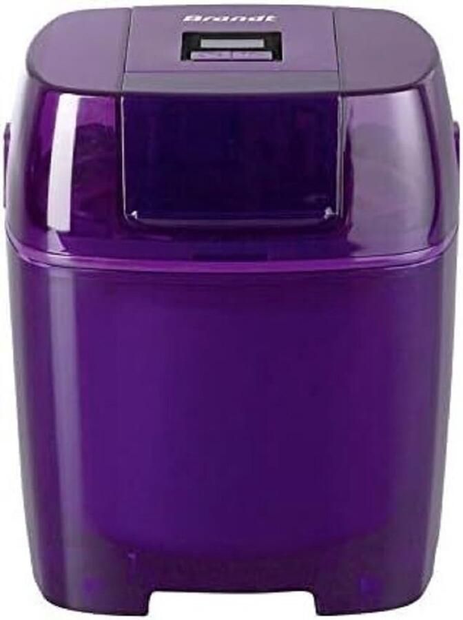 IJsmachine Dessertmaker Zelf IJs Maken Digitale Timer 1.5 Liter Paars