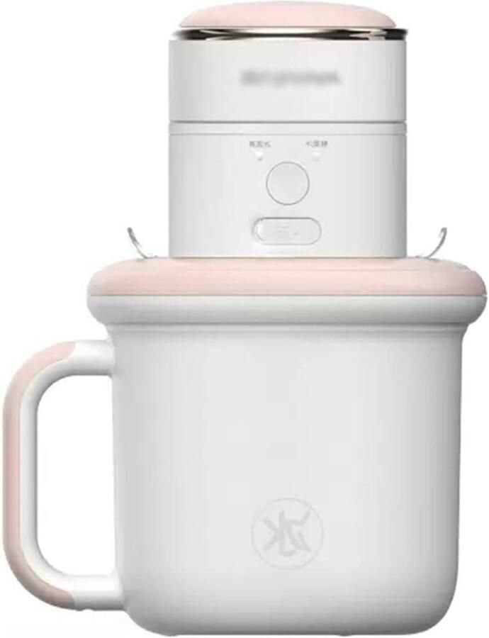 IJsmachine Dessertmaker Zelf ijs maken Maakt ijs in minuten 300 ml capaciteit Zilver