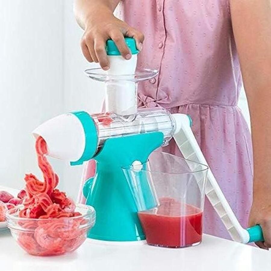 IJsmachine Fruit Dessert Maker Gezond IJs Maken 2-in-1 Functie ca. 13.5 x 24 x 23.5 cm