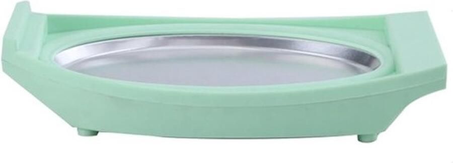 IJsmachine Gerolde Ijscreatie Doe-het-zelf Dessert Thuis IJspret Voedselveilige Aluminium Lade 21 Pond Capaciteit Groen