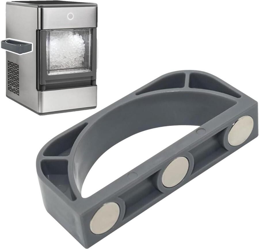 Ijsmachine Houder Scoop Organizer Keuken Organiseren Magnetische Bevestiging 11x7 cm Grijs