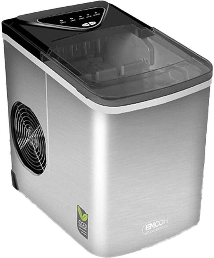 IJsmachine IJsblokjesmaker Cocktails Maken Hoge IJsie 12 kg Per Dag Zilver