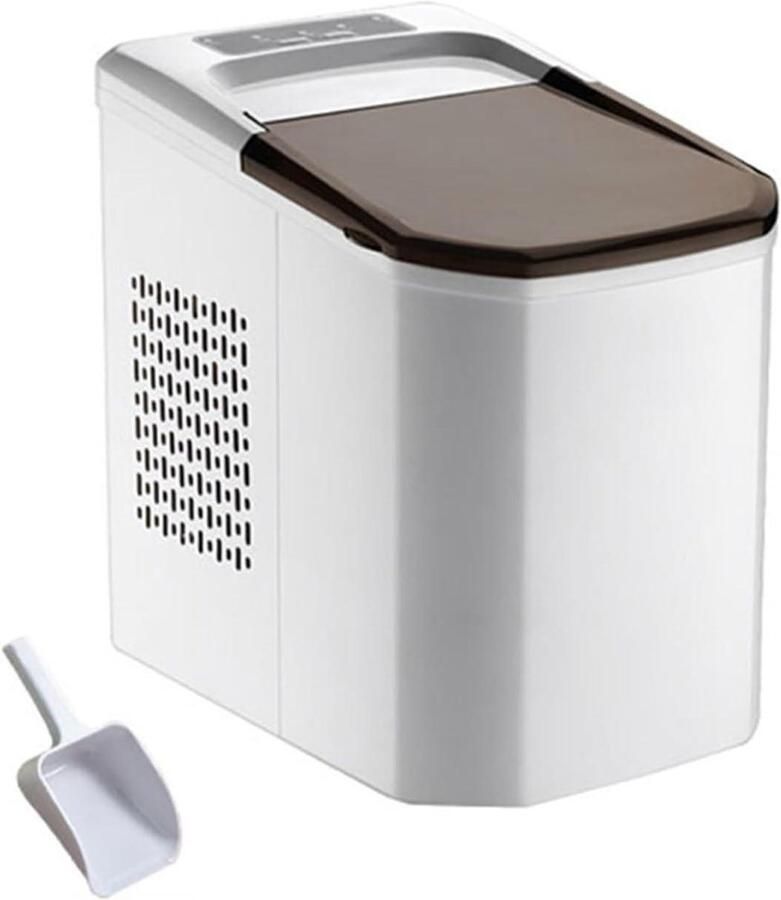 IJsmachine Ijsblokjesmaker Drankjes Koelen Snel IJs 23 x 31 x 32.5 cm Zilver