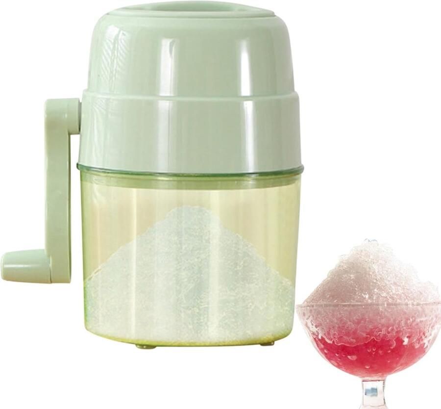 IJsmachine IJsbreker Sneeuw Thuisgebruik Drankjes Handmatige Bediening 12x12x19 cm Groen