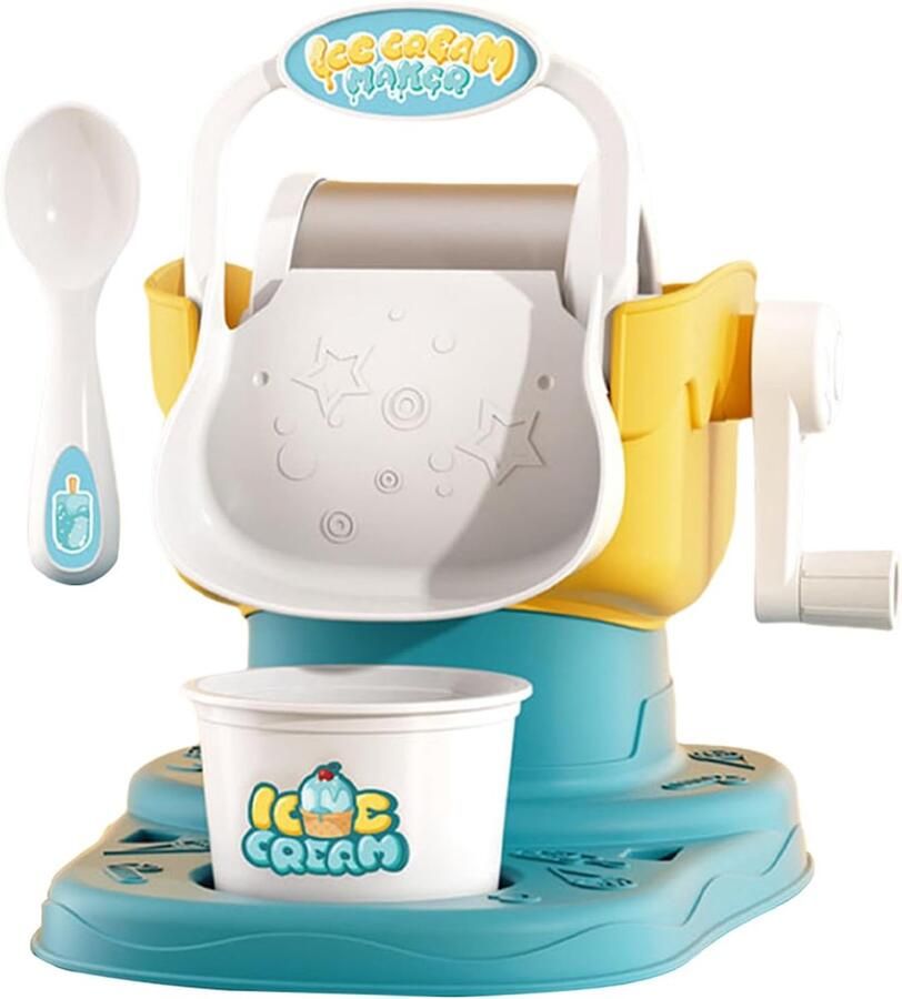 IJsmachine Kinderen Dessertmaker Yoghurt Snelle Desserts Maken Gemakkelijk Te Reinigen 23 x 163 x 13 cm