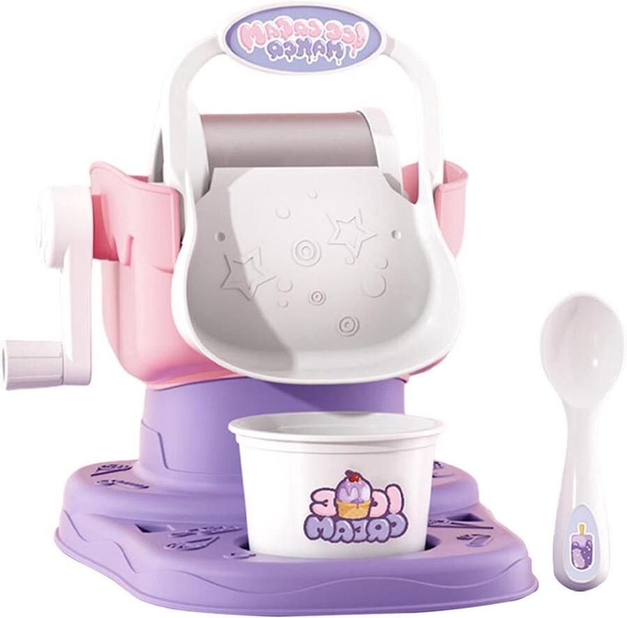 IJsmachine Kinderen Fruit Smoothie Kit Snacks Maken Kindvriendelijk Ontwerp 17.5x22.1x19.2cm Veelkleurig
