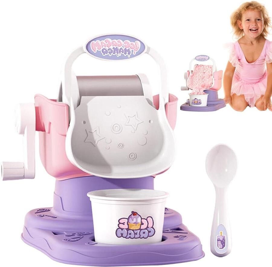 IJsmachine Kinderen Yoghurt Maker Desserts Maken Kindvriendelijk Ontwerp 175 x 221 x 192 cm Meerkleurig