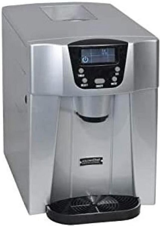 IJsmachine met Waterdispenser 12kg per 24 uur RVS Kleur