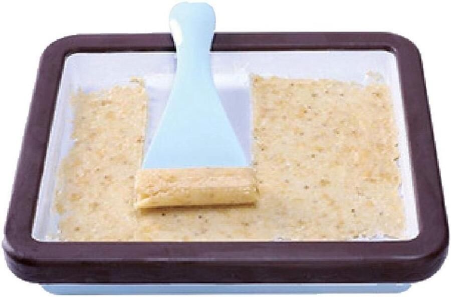 IJsmachine Plaat Dessert Maker IJzen Maken Snelle Bereiding 29x24x5 cm Roze